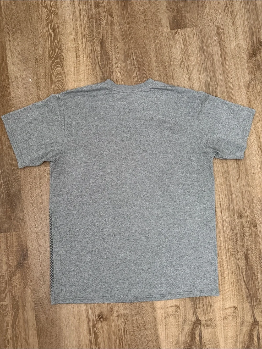 Nike Dri-Fit Kids Gray Tee with Yellow Football Logo, Size XL (18/20)